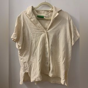 BIG BUD PRESS Pantry Button Up Waffle Size M